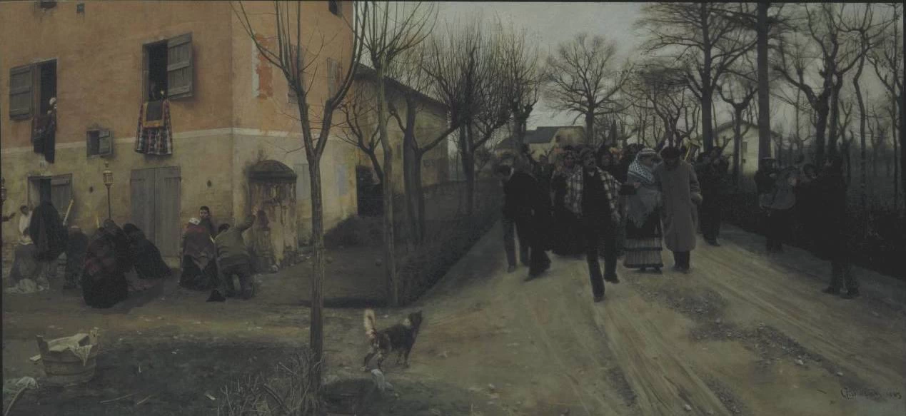 Cosi va il mondo, 1883 - Musei civici Reggio Emilia